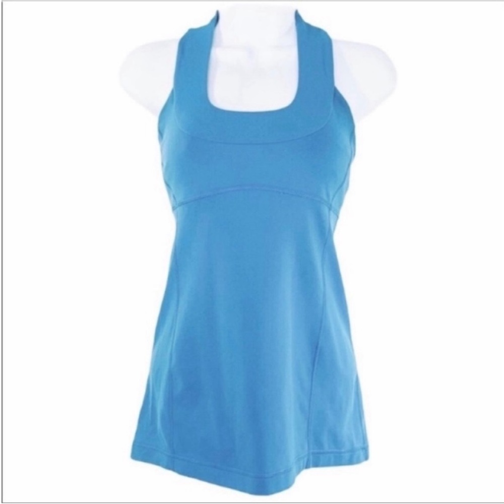 LULULEMON racerback tank top 4 blue